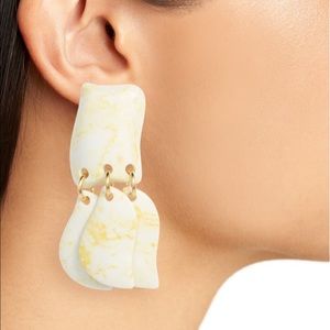 ☀️SOLD☀️ LAST ONE LeLe Sadoughi Garden Iris Earrings